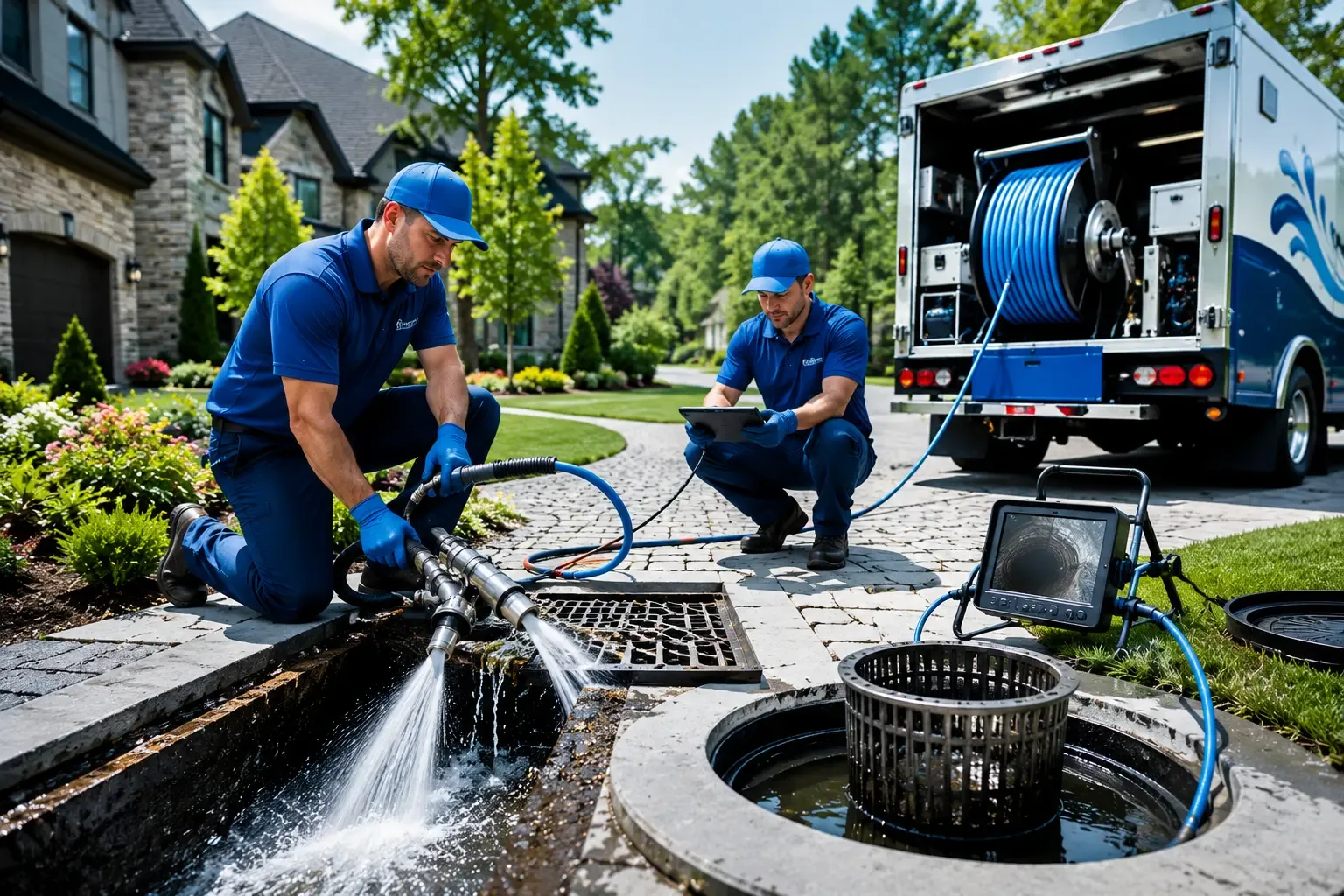 Local outdoor drain cleaning professionals in Allouez, WI
