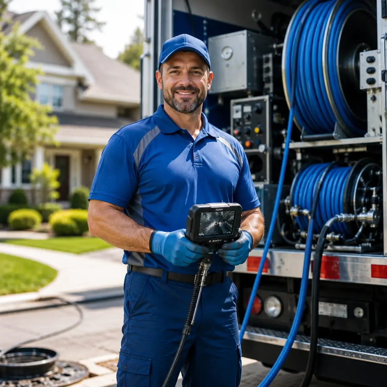 Local outdoor drain cleaning specialists in Allouez, WI